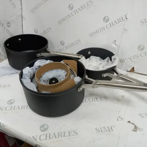 BOXED NINJA STACKABLE 5 PIECE COOKWARE SET C5500UK