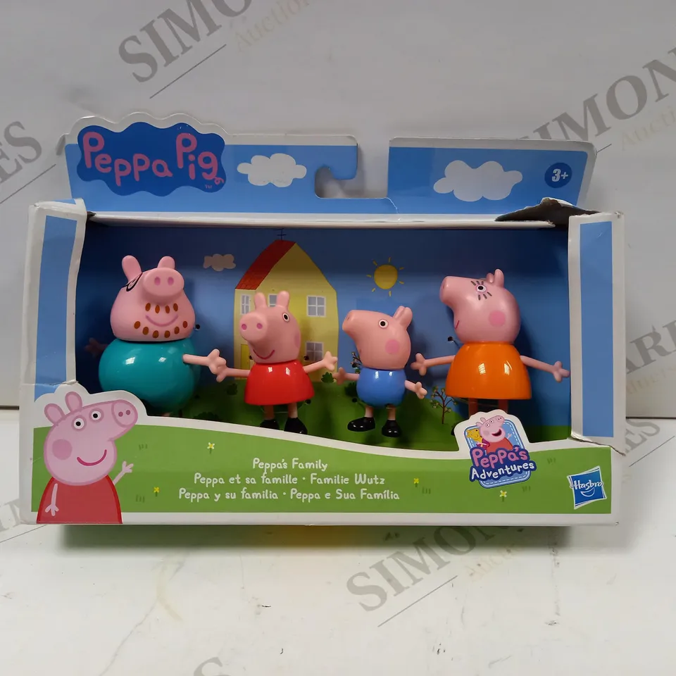 3 ASSORTED PRODUCTS TO INCLUDE; BLIPPI FEATURE FIGURE, PET SIMULATOR X AND PEPPA PIG PEPPA'S FAMILY