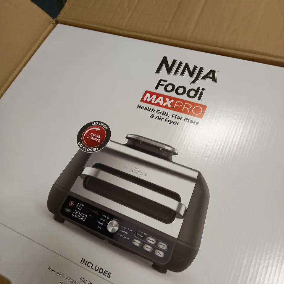 NINJA HEALTH GRILL & AIR FRYER (AG651UK)