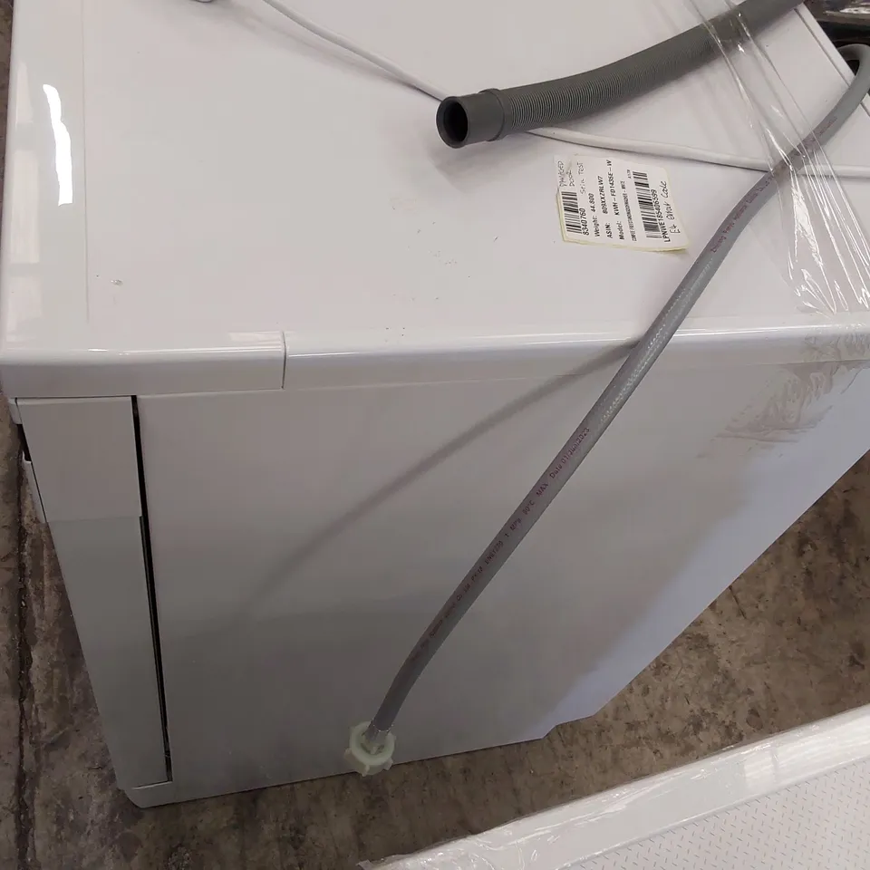 COMFEE' FREESTANDING DISHWASHER FD1435E-W WITH 14 PLACE SETTINGS, FULL SIZE, 44DB, WIDE LED DISPLAY, DELAY START, HALF LOAD FUNCTION, FLEXIBLE RACKS, WHITE