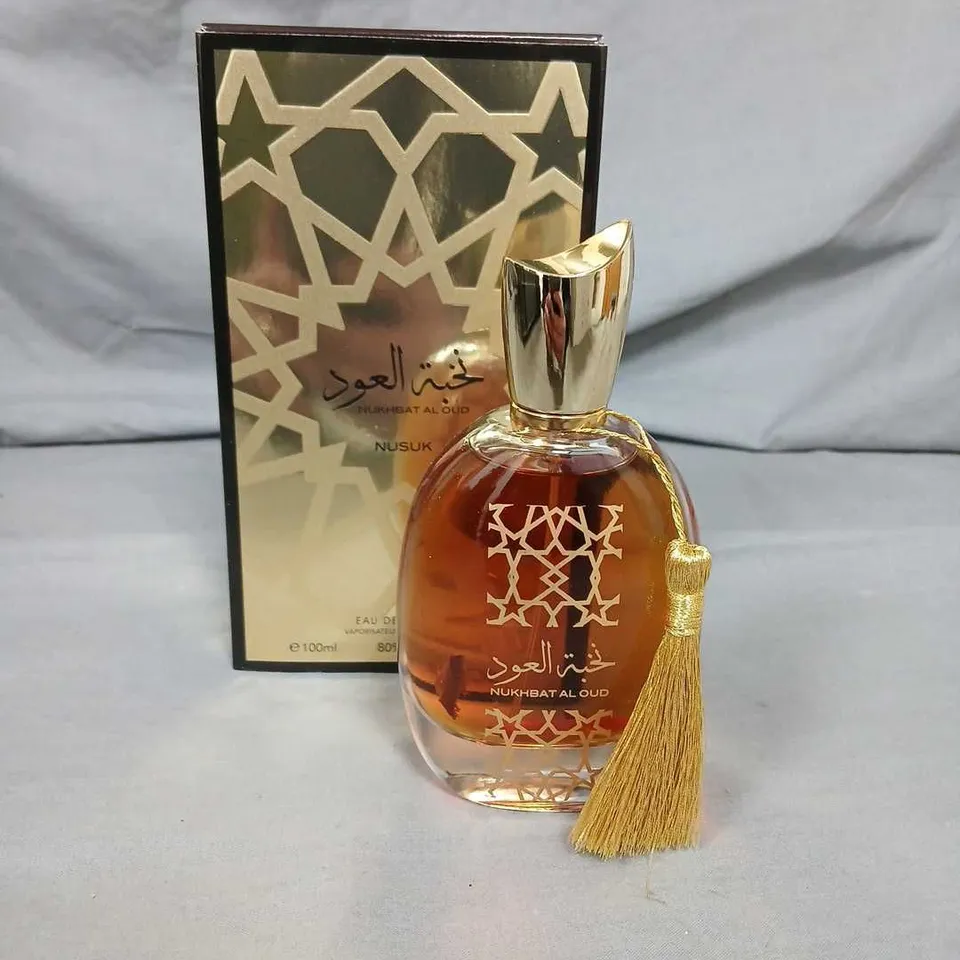 SIX BOXED NUKHBAT AL OUD EAU DE PARFUM 100ML – NUSUK