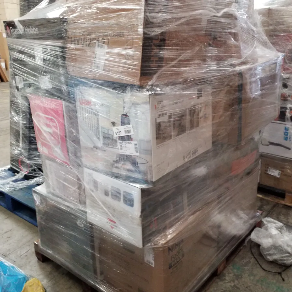PALLET OF APPROXIMATELY 20 UNPROCESSED RAW RETURN HOUSEHOLD AND ELECTRICAL GOODS TO INCLUDE;