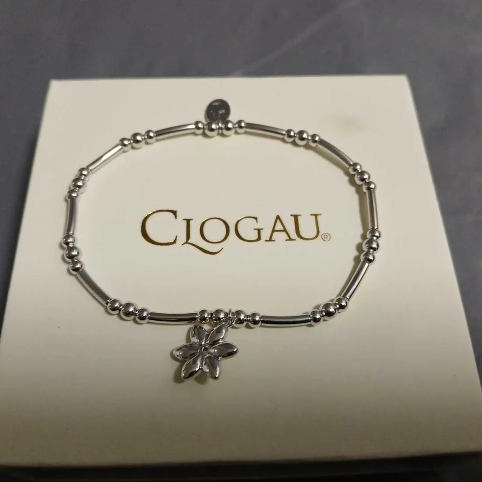 CLOGAU FLOWER THEMED BRACELET - S925 STAMP