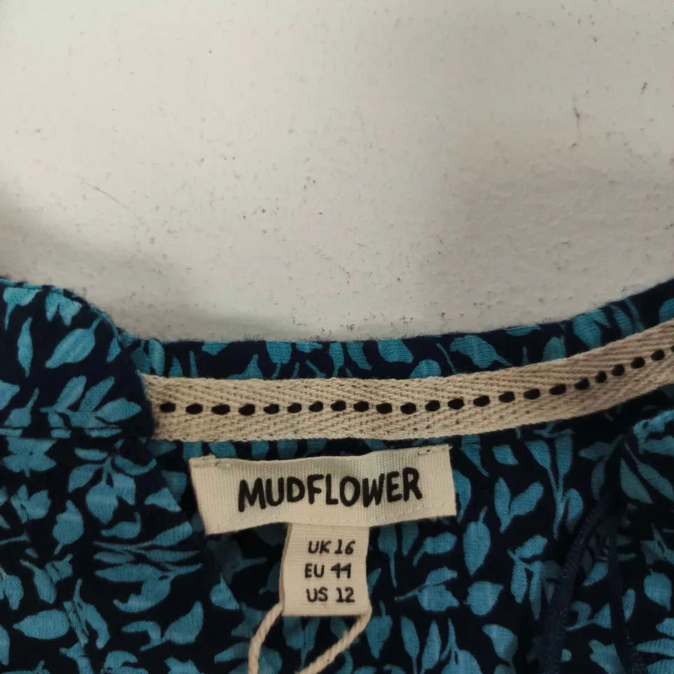 MUDFLOWER FLORAL PRINT BLOUSE – WOMEN'S, UK 16 (EU 44, US 12)