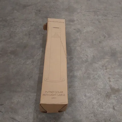 BOXED PUTNEY SOLAR PATH LIGHT - GREY (1 BOX)