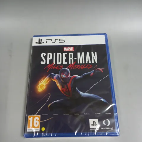 SEALED SPIDER-MAN MILES MORALES FOR PS5