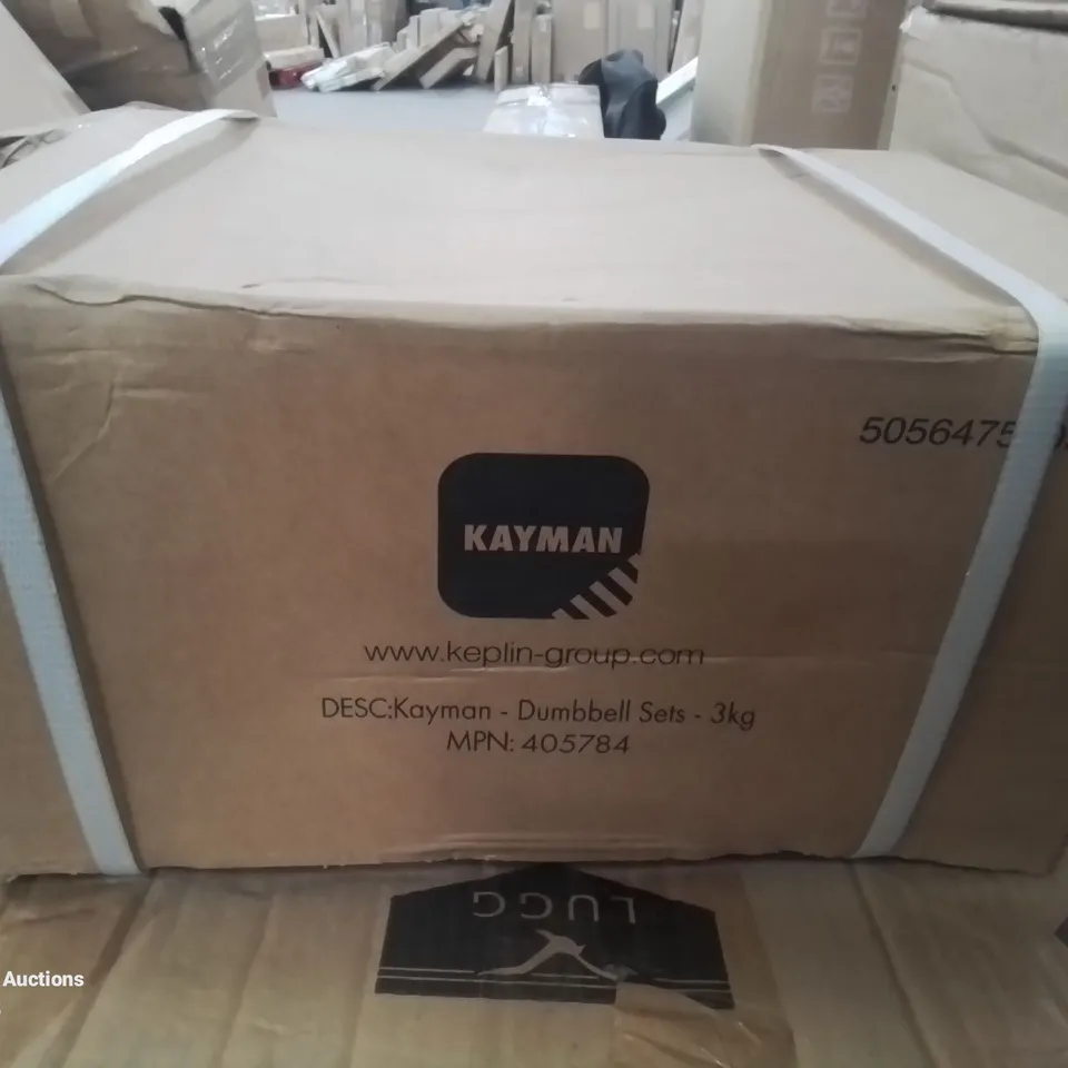 BOXED KAYMAN DUMBBELL SETS 3KG