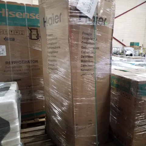 PALLET CONTAINING UNPROCESSED RAW RETURN WHITE GOOD TO INCLUDE