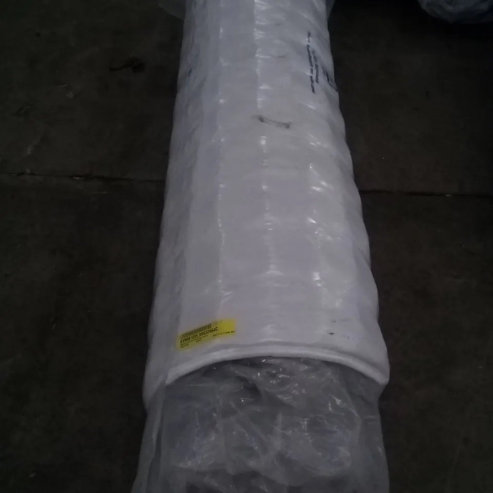 QUALITY BAGGED ROLLED 4'6" KINGSIZE ADAMINE SERENITY COIL SPRING MATTRESS
