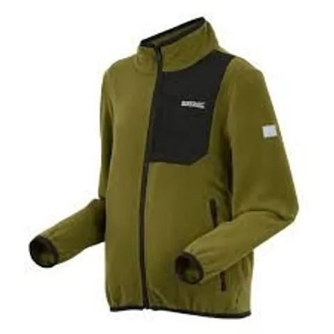 BRAND NEW REGATTA KIDS FRANKIE FLEECE IN NEPHITE GREEN - UK 15/16 YRS