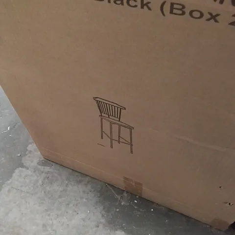 BOLERO HIGH STOOL BLACK (1 BOX)