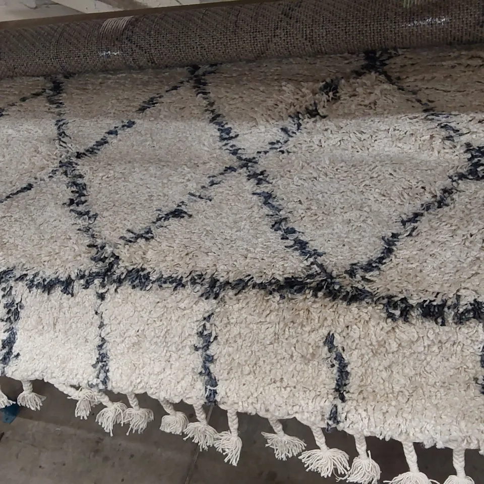 BRAND NEW PACO HOME NADOR 755 RUG IN CREAM - 120×170CM