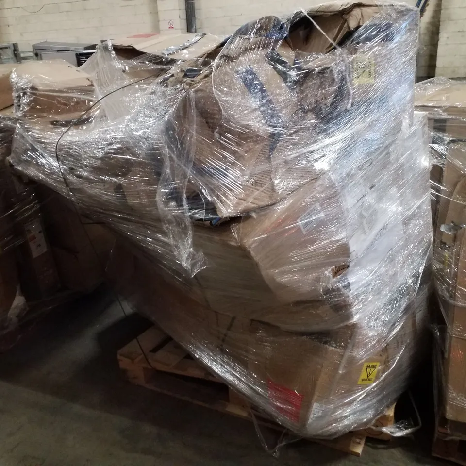PALLET OF FIVE ASSORTED WAREHOUSE DAMAGED TV'S TO INCLUDE;