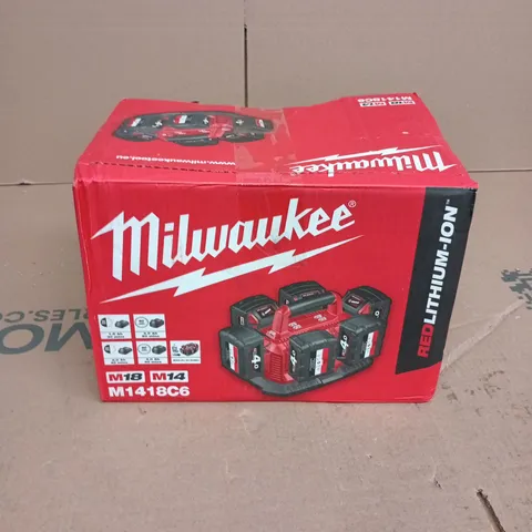 BOXED MILWAUKEE M18/M14 LITHIUM-ION BATTERY CHARGER