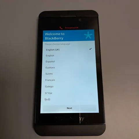 BLACKBERRY Z10 MOBILE PHONE