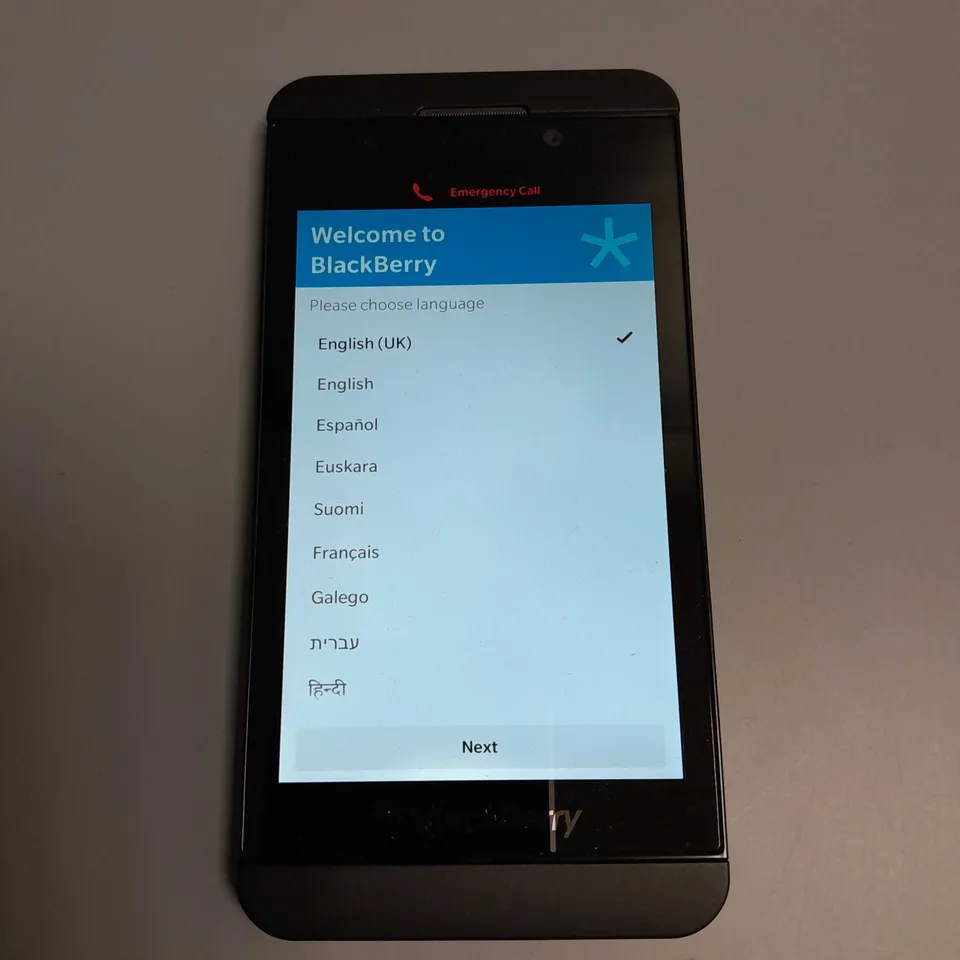 BLACKBERRY Z10 MOBILE PHONE