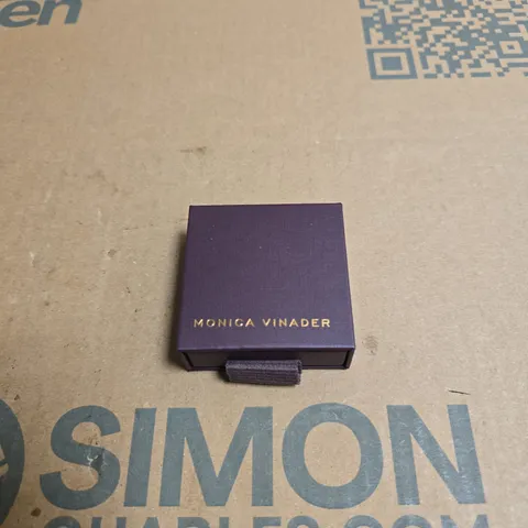 MONICA VINADER TWO-TONE PAVÉ HOOP EARRINGS 