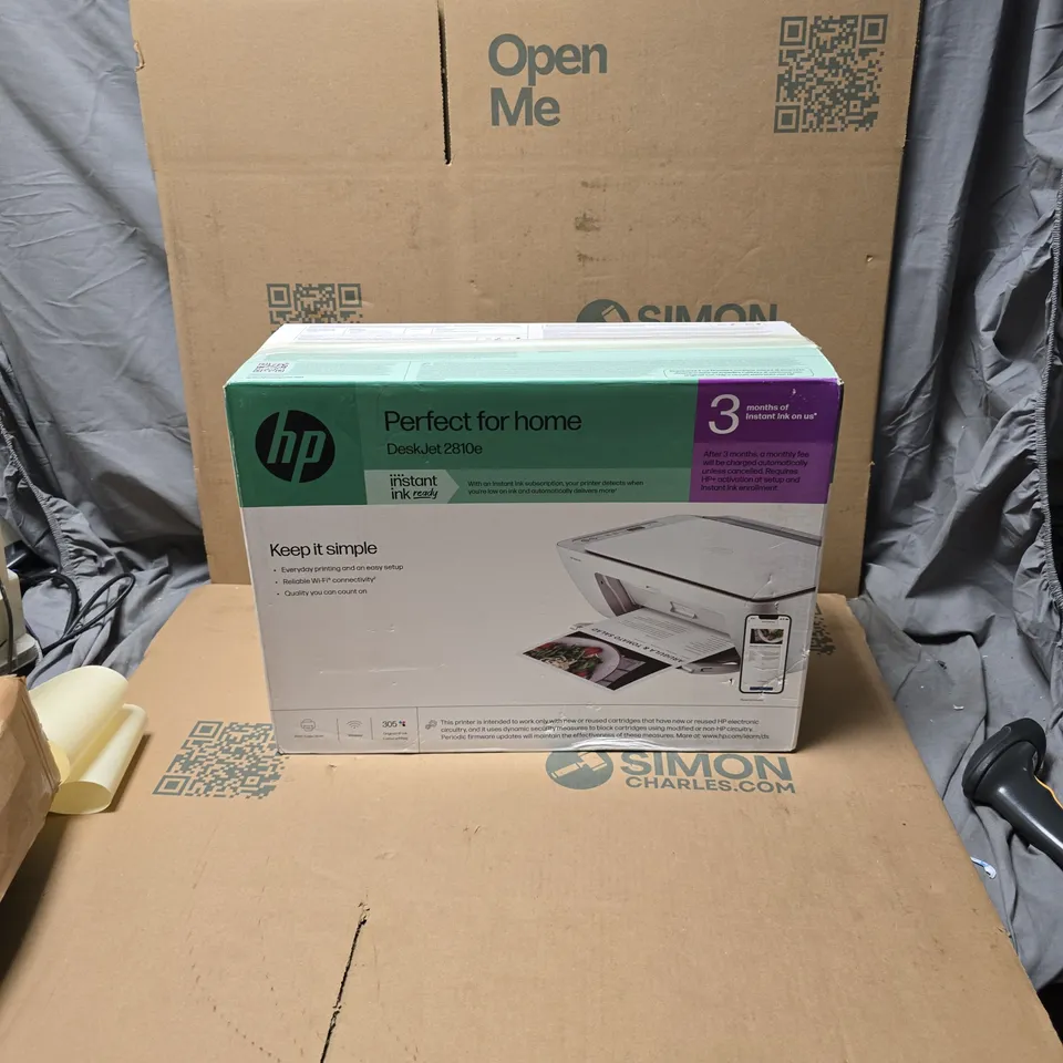 HP DESKJET 2810E PRINTER – BOXED, POWER CORD INCLUDED
