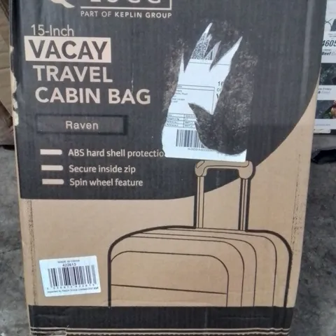 BOXED LUGG VACAY TRAVEL CABIN BAG