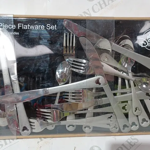 DISNEY 24 PIECE FLATWARE SET