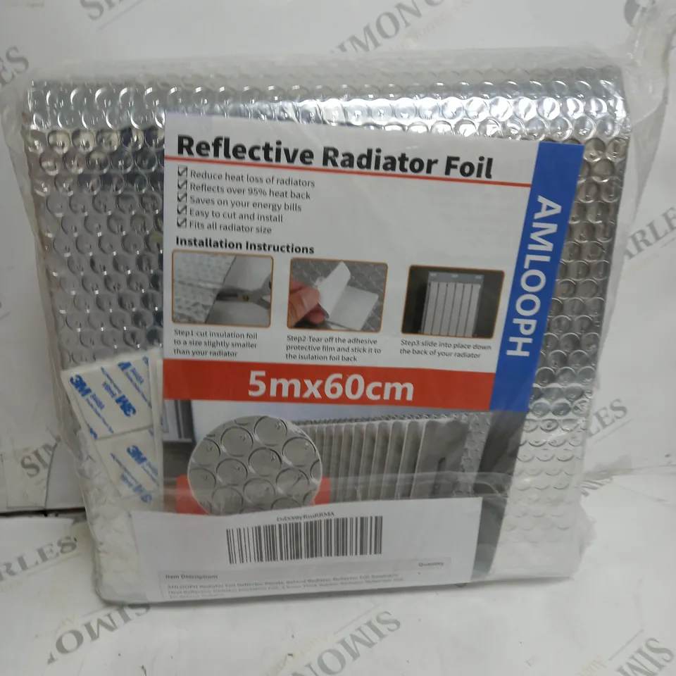 REFLECTIVE RADIATOR FOIL 5MX60CM