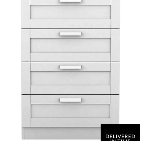 TARYN KIDS 4 DRAWER CHEST - WHITE