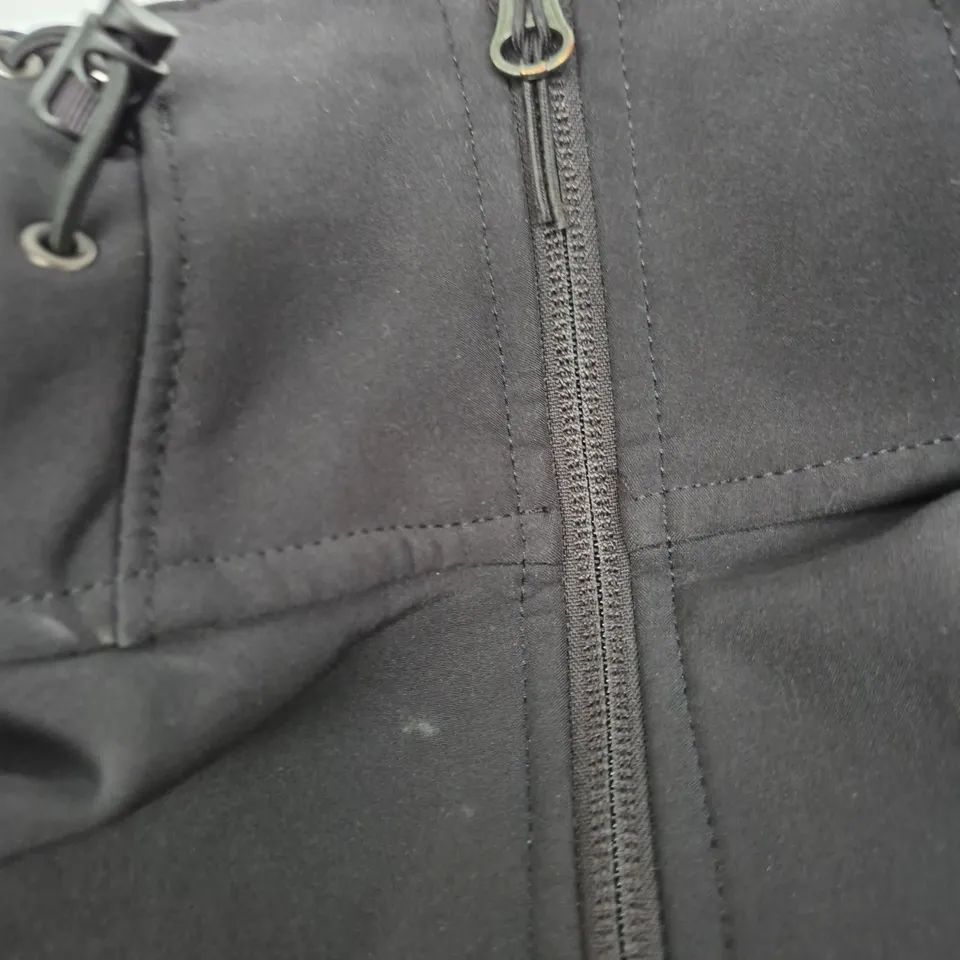 The North Face Men's Jacket – Black & Grey, Hooded, Zip Front