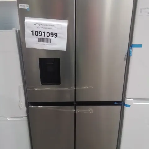 HISENSE RQ560N4WCF FREESTANDING AMERICAN FRIDGE FREEZER CROSS DOOR - UNPROCESSED RAW RETURN