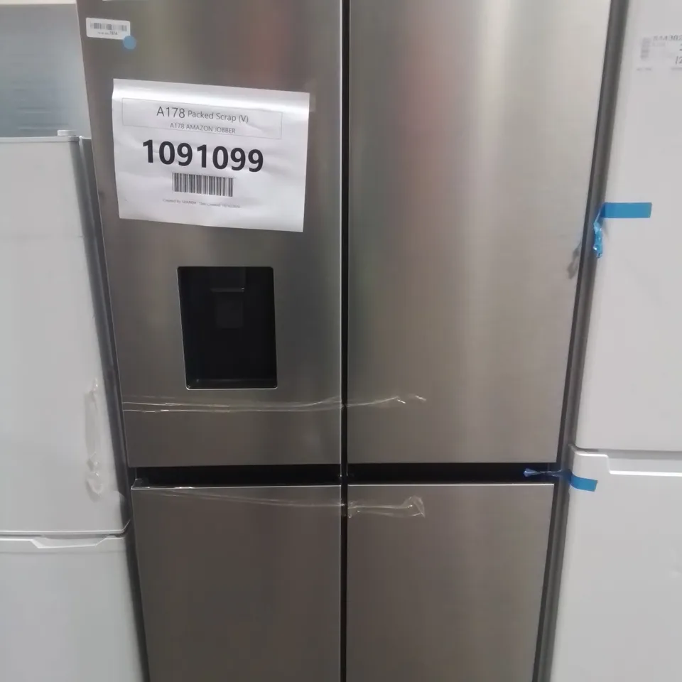 HISENSE RQ560N4WCF FREESTANDING AMERICAN FRIDGE FREEZER CROSS DOOR - UNPROCESSED RAW RETURN 