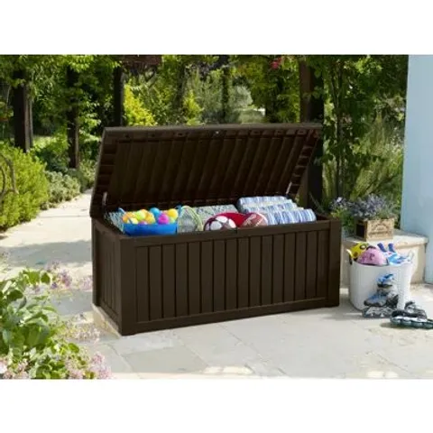 BOXED ROCKWOOD 570L RESIN STORAGE BOX
