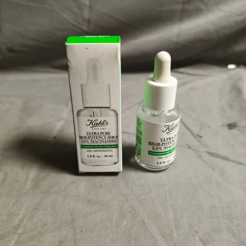 KIEHL'S ULTRA PURE NIACINAMIDE 5% HIGH-POTENCY SERUM – 30 ML (BOXED)