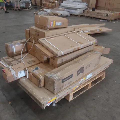 PALLET CONTAINING A LARGE ASSORTMENT OF CONSUMER PRODUCTS/FURNITURE PARTS 