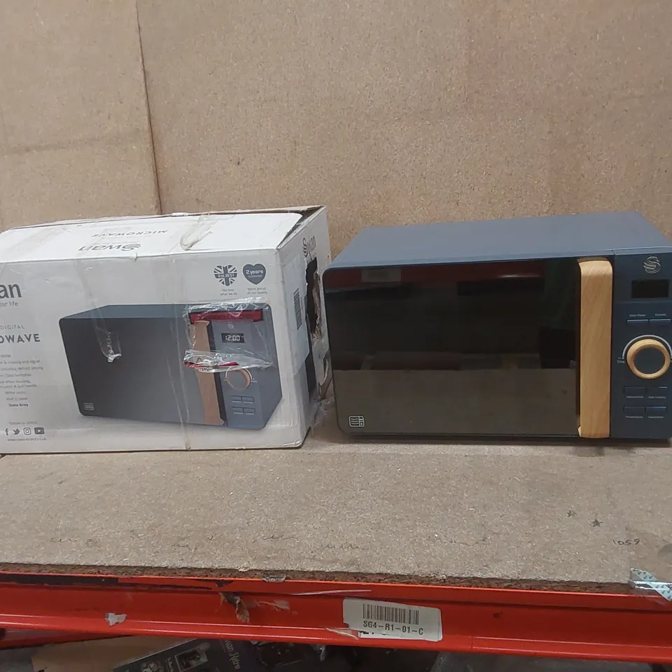 BOXED SWAN 800W 20L MICROWAVE OVEN