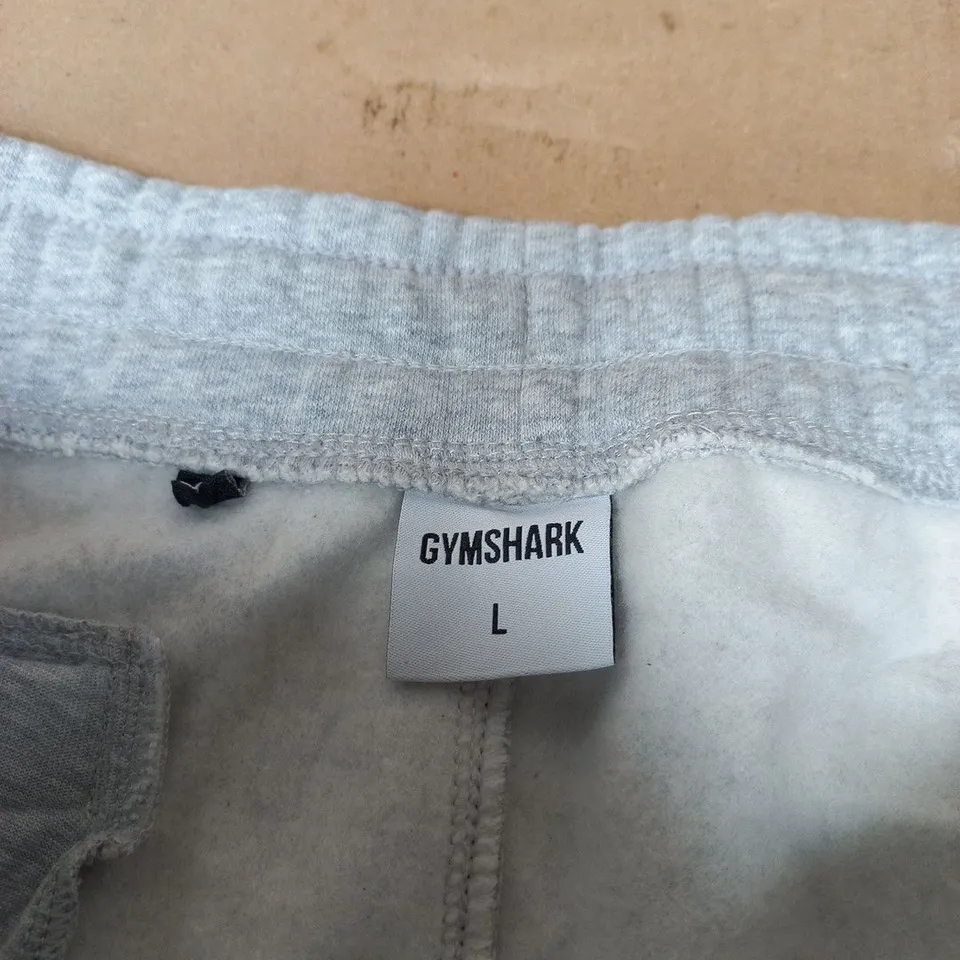 GYMSHARK GREY JOGGERS – SIZE L