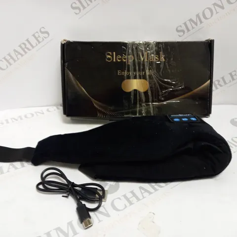 BOXED DESIGNER BLUETOOTH ENABLED SLEEP MASK 