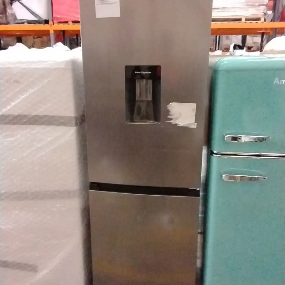 ELECTRIQ 245 LITRE 50/50 FREESTANDING FRIDGE FREEZER - STAINLESS STEEL