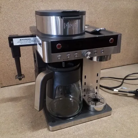 BOXED NINJA PRESTIGE DUALBREW SYSTEM GROUND COFFEE & ESPRESSO CAPSULES 