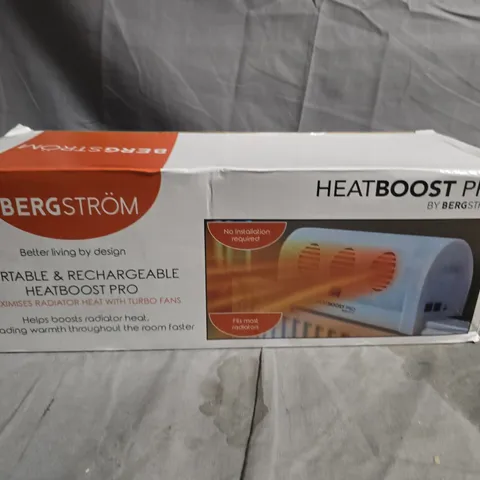 BERGSTRÖM HEATBOOST PRO PORTABLE HEAT HEATER – BOXED