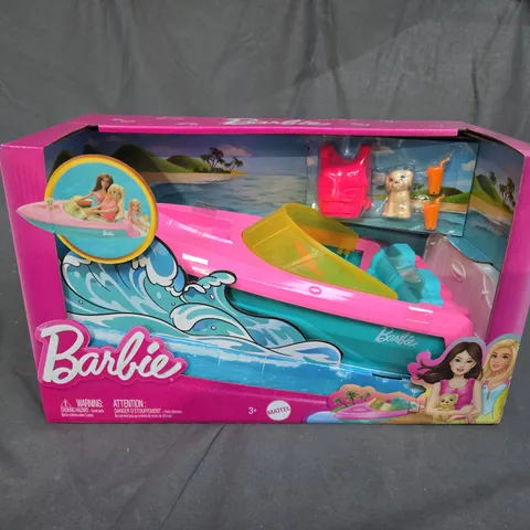 BOXED BARBIE SPEEDBOAT PLAY SET