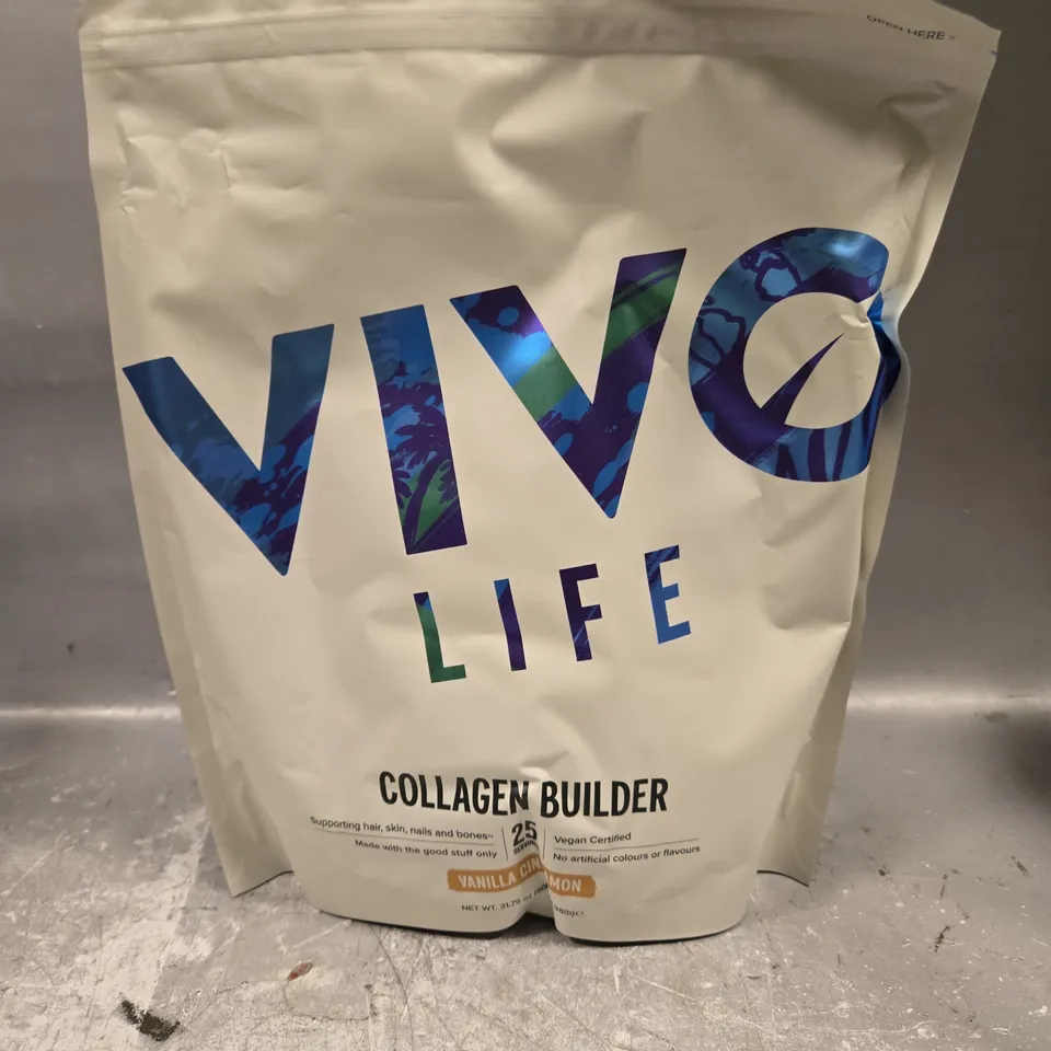 SEALED VIVO LIFE COLLAGEN BUILDER - VANILLA CINNAMON - 900G
