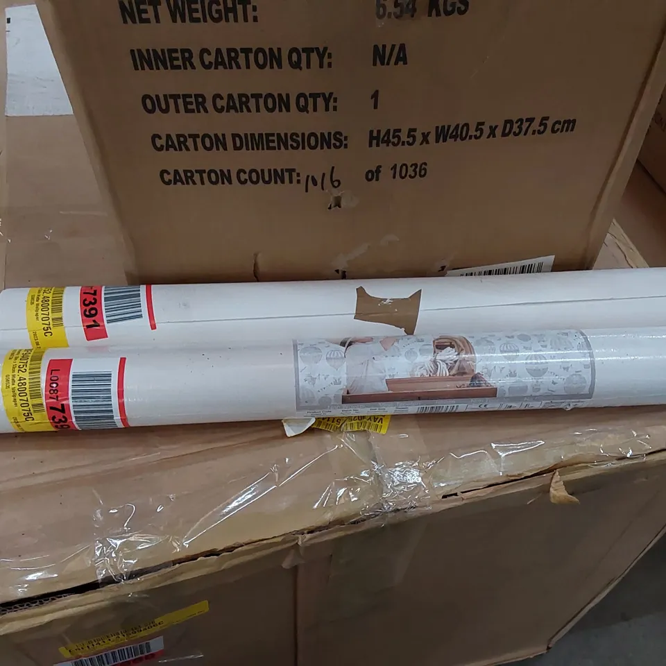 2 X ROLLS OF BELLAMY 10M X 53CM MATTE WALLPAPER