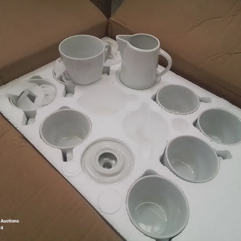LARGE UNBRANDED DINNERWARE TEA AND COFFEE SERVICE SET 
