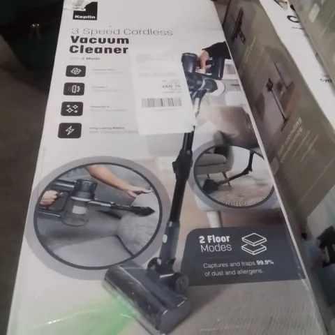 BOXED KEPLIN 3 SPEED CORDLESS VACUUM CLEANER 