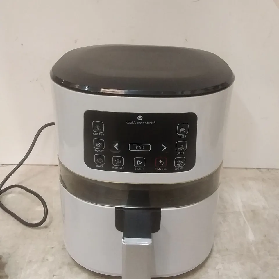 BOXED COOKS ESSENTIALS GREY AIR FRYER 
