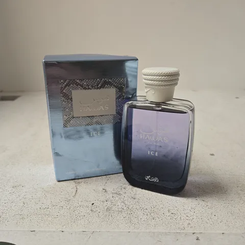 HAWAS ICE FOR HIM EAU DE PARFUM 100ML BOXED