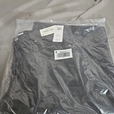 ABERCROMBIE & FITCH  WOMEN'S HIGH RISE WIDE LEG TROUSERS – SIZE 29 (BAGGED)