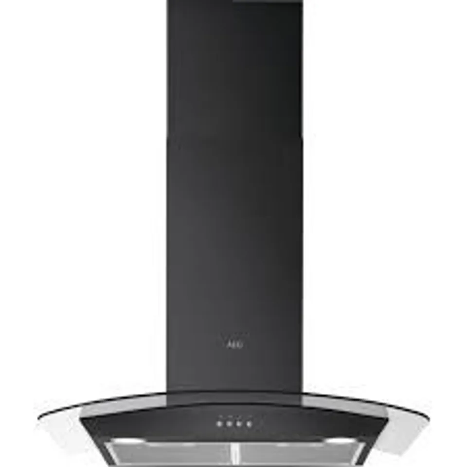 AEG DTX3840B 80CM CHIMNEY COOKER HOOD