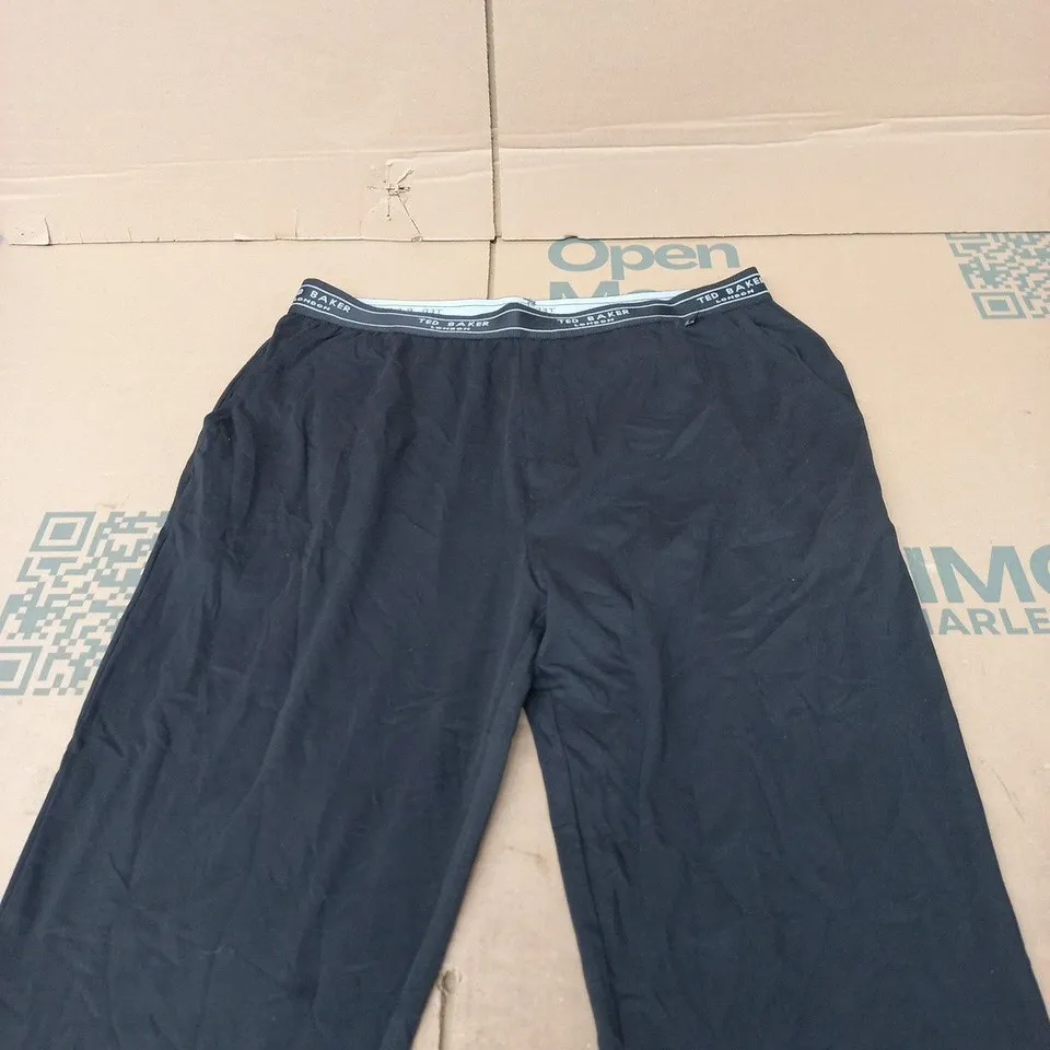 TED BAKER LONDON TROUSERS – BLACK, SIZE L