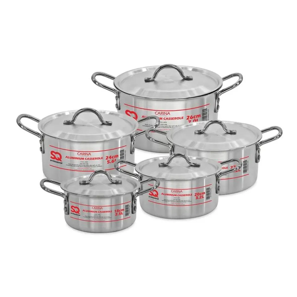 BOXED SQ PROFFESIONAL GALAXIS CARINA 5 PIECE KITCHEN SET