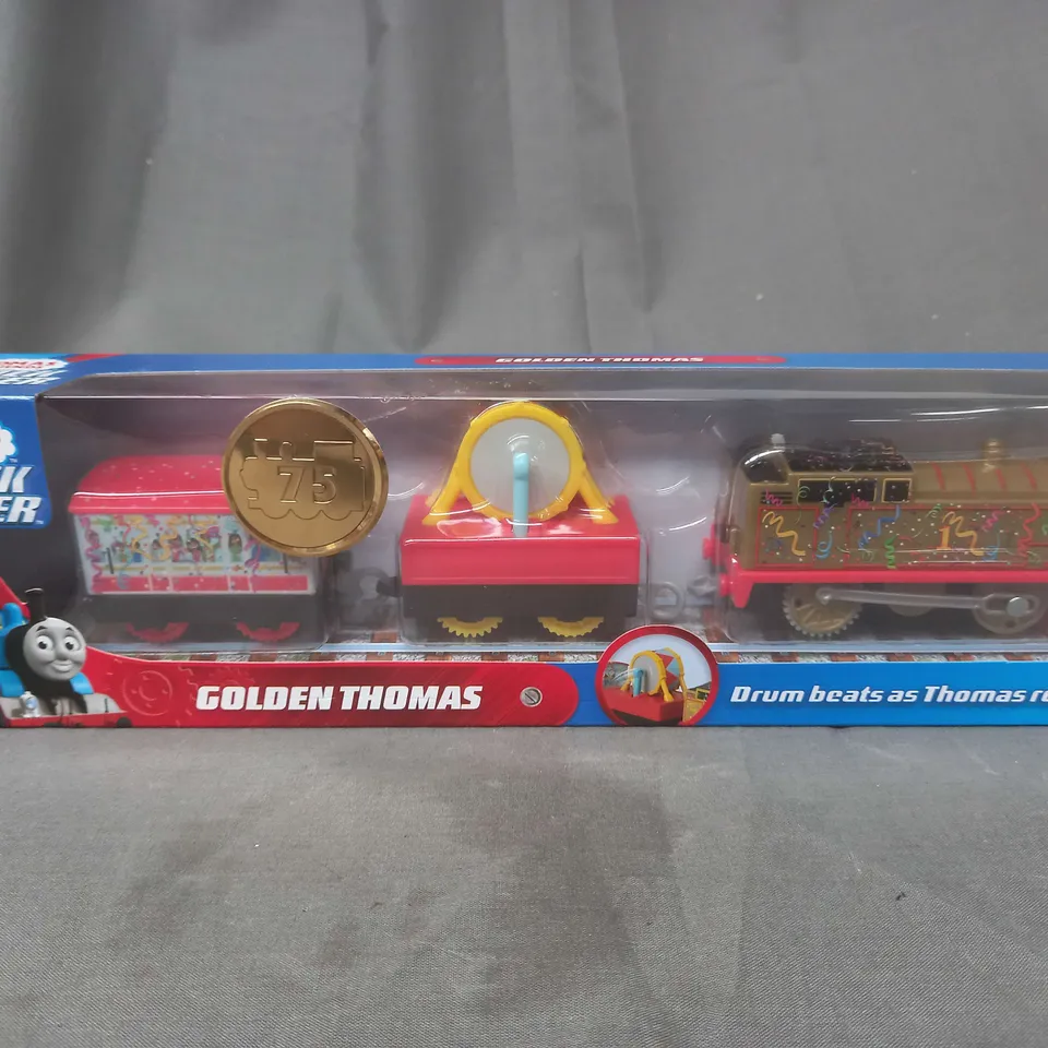 THOMAS AND FRIENDS - TRACK MASTER - GOLDEN THOMAS